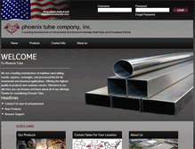 Tablet Screenshot of phoenixtube.com